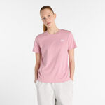 New Balance Kleding New Balance Essentials Jersey T-shirt Dames-Roze