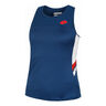 Squadra III Tanktop Dames-Blauw,Rood
