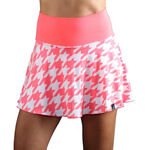 Endless Kleding Endless Lux II Rok Dames-Koraal,Wit
