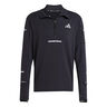 adi365 Warm Half-Zip Hardloopshirt Heren-zwart
