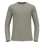Odlo Kleding Odlo Zeroweight Chill-Tec Hardloopshirt Heren-Kaki
