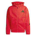 adidas Kleding adidas Z.N.E. Full Zip Sportjas Heren - rood, 