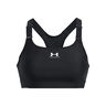 Heatgear High Sport-bh Dames-Zwart,Wit