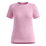 Odlo Hardloopshirt Odlo Essential Seamless Hardloopshirt Dames-pink