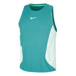 Nike Kleding Nike Court Dri-Fit Advantage Slam Tanktop Heren-Petrolblauw,Wit