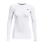 Under Armour Kleding Under Armour Authentics Crew Longsleeve Dames-Wit
