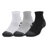 Performance Tech Quarter Tennissokken Verpakking 3 Stuks-Grijs,Veelkleurig