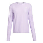 adidas Kleding adidas Own The Run Longsleeve Dames-Mauve,Wit