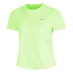 Nike Kleding Nike Swift Tee Hardloopshirt Dames-limoen