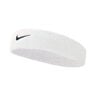 Swoosh Classic Haarband Unisex - wit, zwart