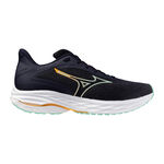 Mizuno Hardloopschoenen Mizuno Wave Ultima 16 Neutrale Schoen Dames-Donkerblauw,Oranje