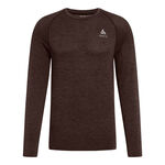 Odlo Kleding Odlo Essential Seamless Longsleeve Heren-Bruin