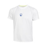 Quiet Please Kleding Quiet Please Receiver T-shirt Jongens-Wit,Blauw