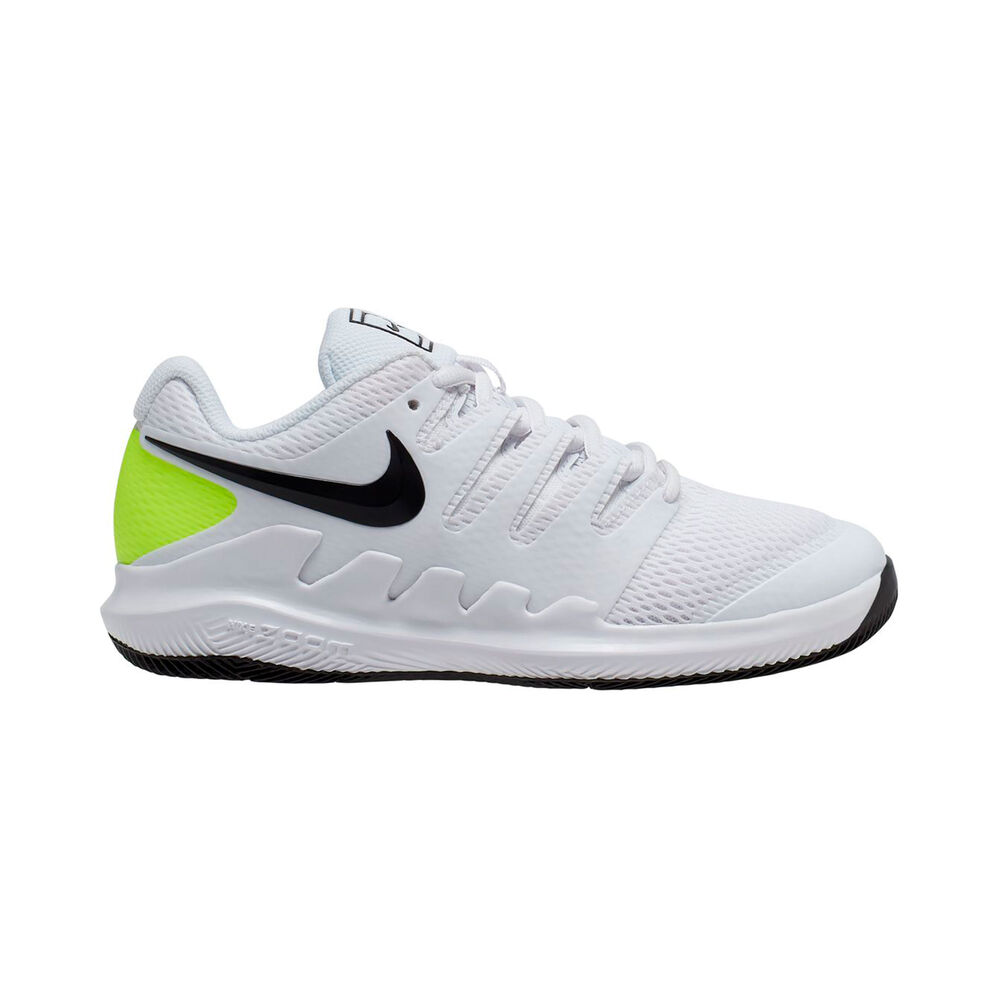 Nike X Allcourt schoen Kinderen-wit, neongroen