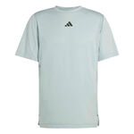 adidas Tenniskleding adidas D4T Essentials T-shirt Heren-salie