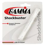 Gamma Toebehoren voor rackets Gamma Shockbuster Demper Lang Verpakking 1 Stuk-Wit