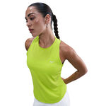 Nike Topje hardlopen Nike Swift Hardloopshirt Dames - neongeel, zilver