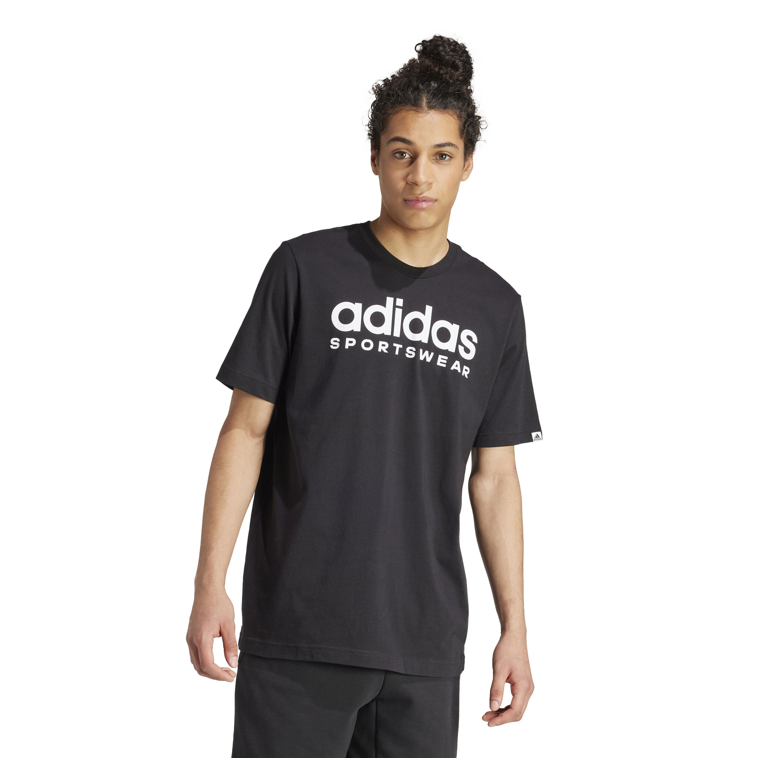 Buy adidas SPW T shirt Heren Zwart Wit online Tennis Point NL