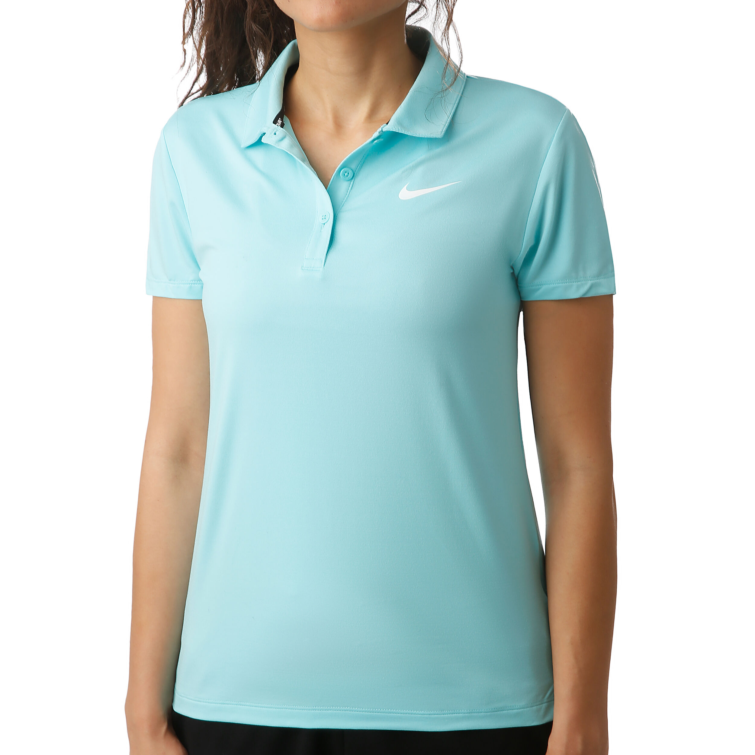 Lichtblauwe polo dames deals