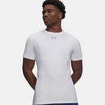 Under Armour T-shirt Under Armour Elite Fitted T-shirt Heren-wit