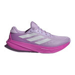 adidas Hardloopschoenen adidas Supernova Rise 2 Neutrale schoen Dames - mauve, zilver
