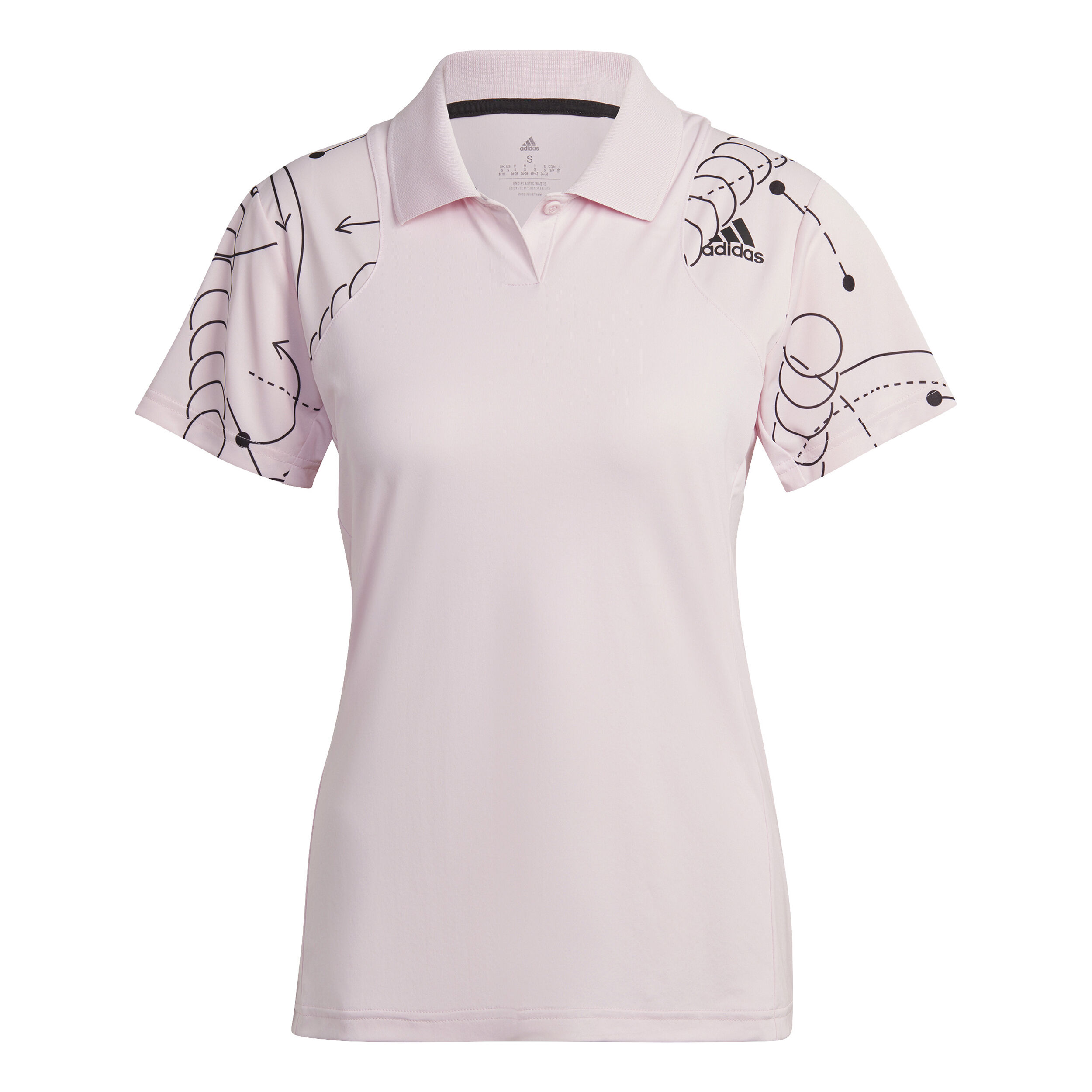 Adidas 2024 pink polo