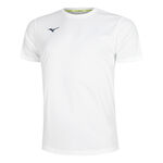 Mizuno Kleding Mizuno Training T-shirt Heren - wit, 