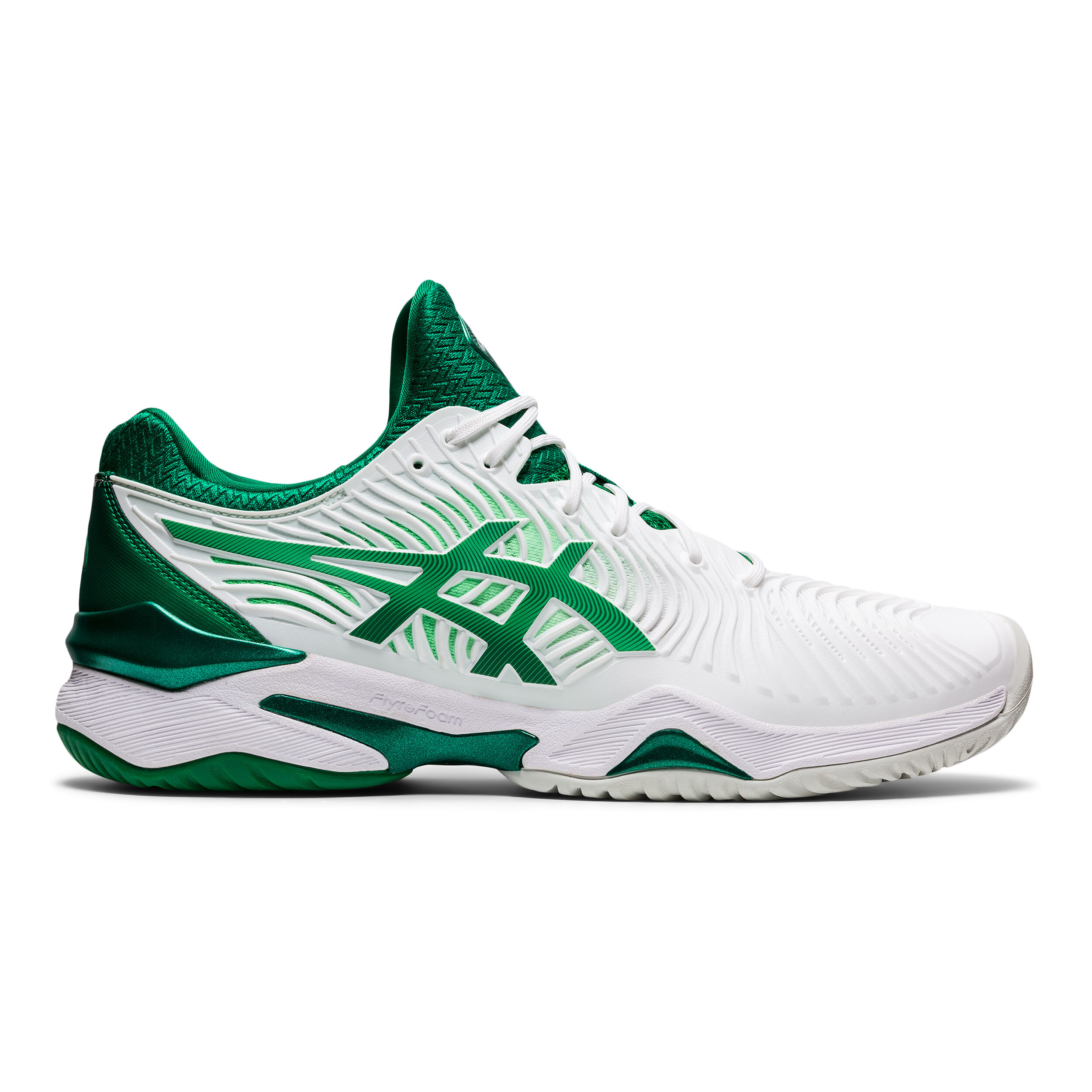 Buy ASICS Novak Djokovic Court FF Allcourt Schoen Heren Wit Groen