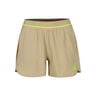 Wild Match 2in1 Shorts Dames-Beige,Neongroen