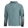 Velociti Storm Hooded Hardloopjas Heren-Blaugrau,Zwart
