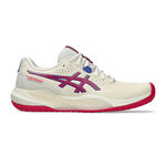 ASICS Tennisschoenen ASICS Gel-Challenger 15 Allcourt Schoen Dames-Crème,Berry