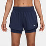 One Dri-Fit Mid Rise 3In 2N1 Shorts Dames-Donkerblauw
