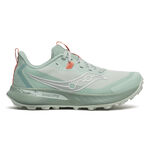 Saucony Hardloopschoenen Saucony Peregrine 15 Trailschoen Dames-Mint,Groen