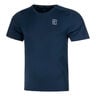Court Dri-Fit Advantage T-shirt Heren-Donkerblauw,Wit