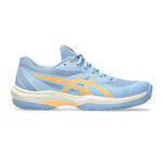 ASICS Padel schoenen ASICS Game FF Padel Schoen Dames-Blaugrau,Oranje