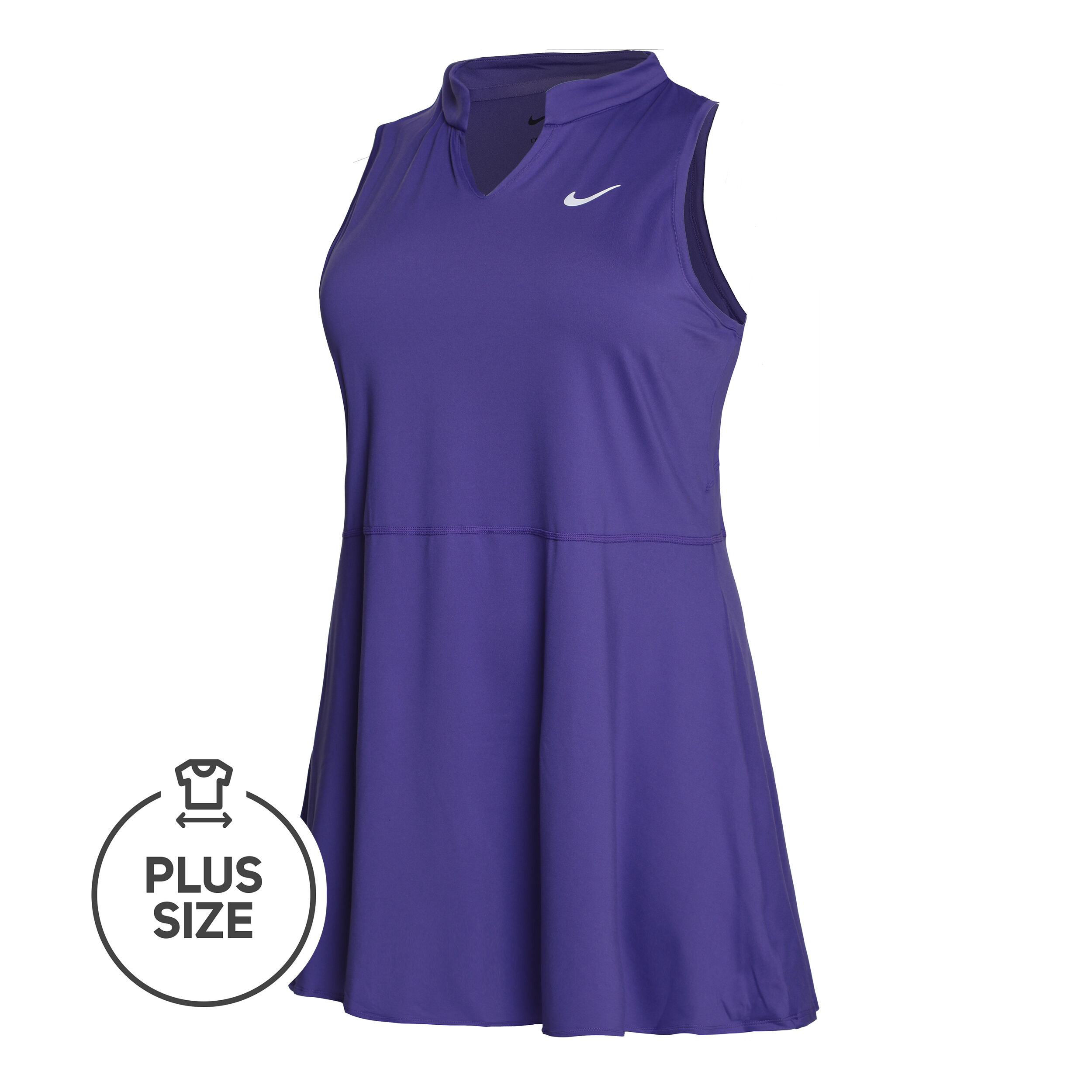 Buy Nike Court Victory Dri Fit Plus Jurk Dames Paars online Tennis Point NL