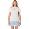Core T-shirt Dames-Crème,Blauw-grijs