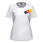 HEAD Kleding HEAD DTB Pro T-shirt Dames-wit
