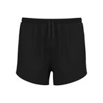 Odlo Kleding Odlo Zeroweight 3in Split Hardloopshorts Heren-Zwart