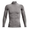 Coldgear Comp Mock Longsleeve Heren-Grijs