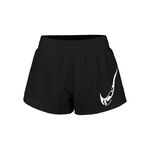 Nike Kleding Nike Dri-Fit One Swoosh Hardloopshorts Dames-Zwart