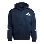 adidas Kleding adidas Z.N.E. Full Zip Sportjas Heren-Donkerblauw