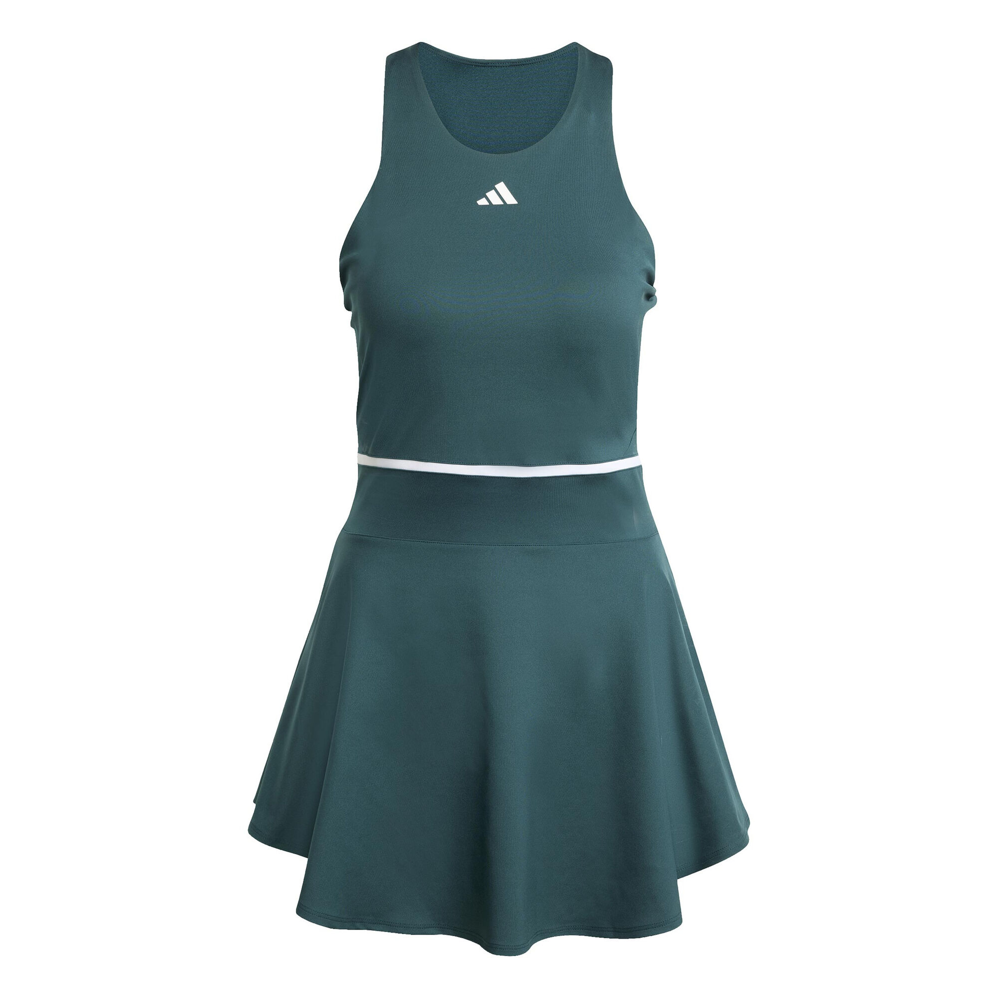 adidas Y-Jurk Dames-Donkergroen Tennis-Point