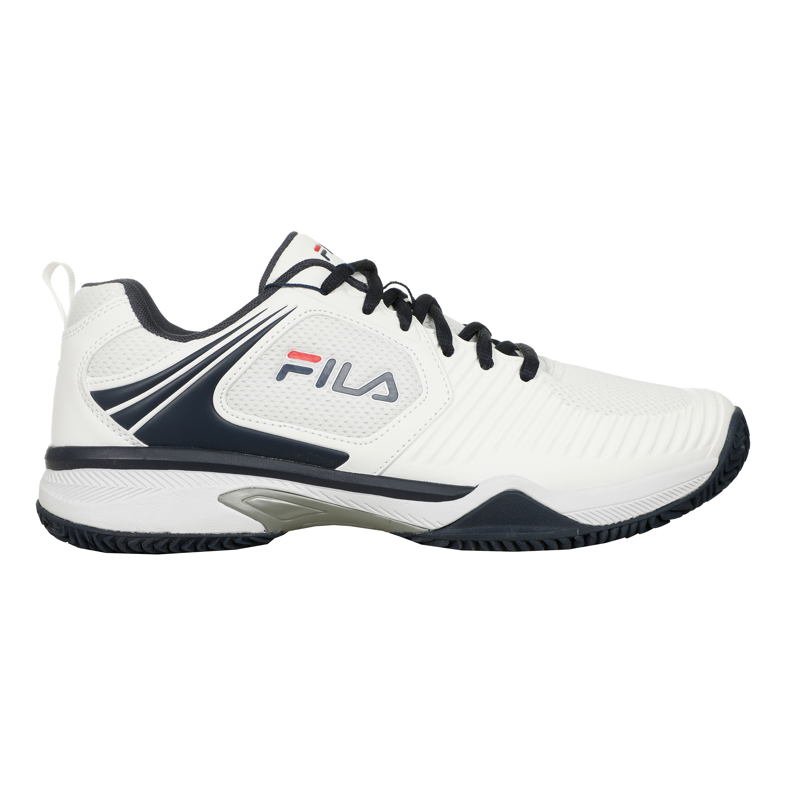 Buy Fila Veloce Clay Gravelschoen Heren Wit Blauw online Tennis Point NL