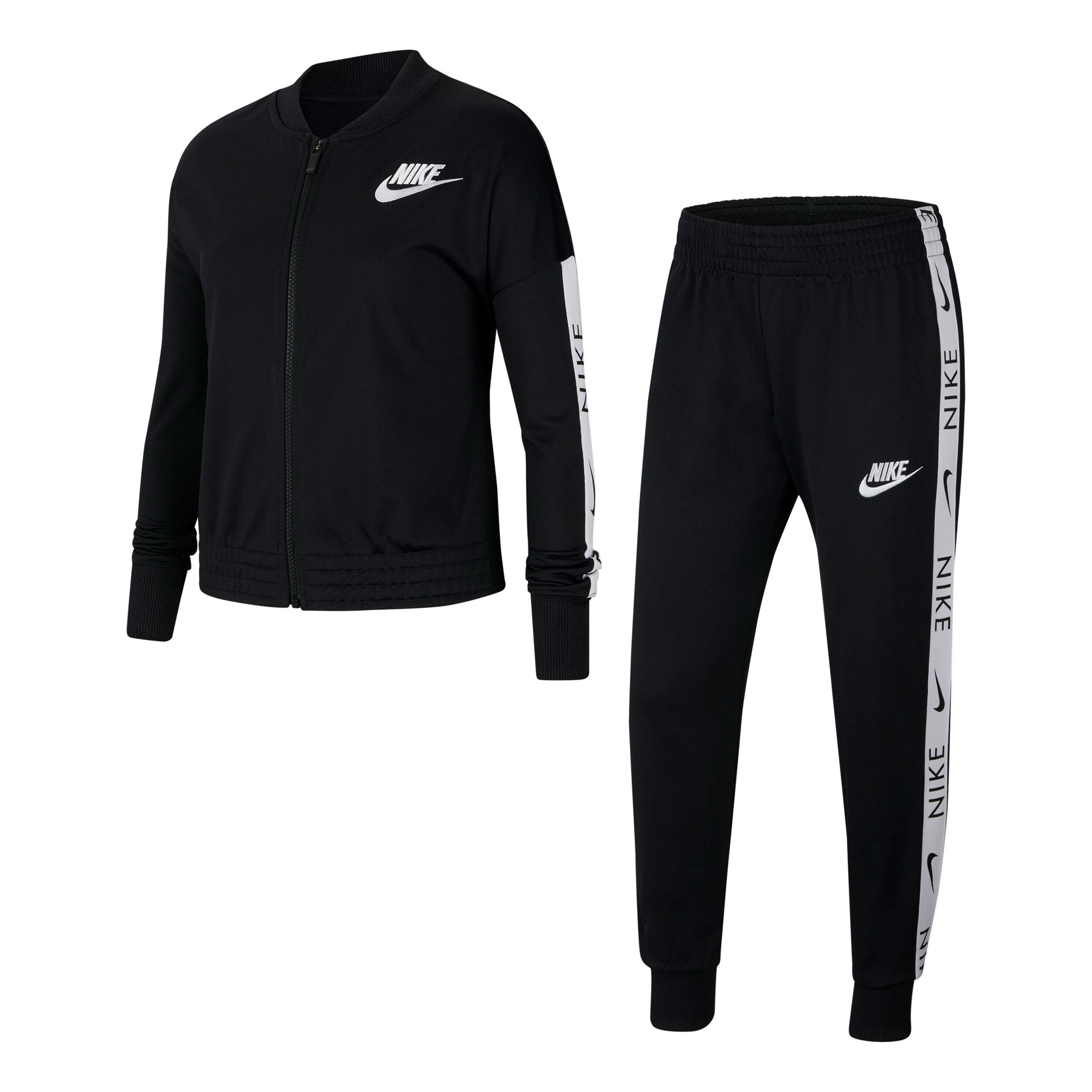 Buy Nike Sportswear Trainingspak Meisjes Zwart Wit online Tennis Point NL