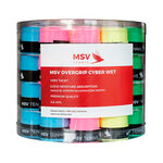 MSV Overgrips MSV Cyber Wet Verpakking 60 Stuks-Veelkleurig