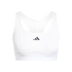 adidas Kleding adidas Powerreact Training Sport-bh Dames - wit
