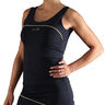 Curve Tanktop Dames-Zwart