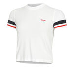 Wilson Kleding Wilson Brooklyn Seamless T-shirt Dames-Wit