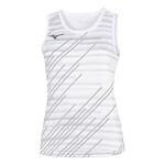 Mizuno Tanktop Mizuno Team Chiba Tanktop Dames-wit